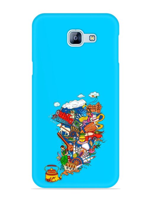 Vector Design Indian Snap Case for Samsung Galaxy A8 (2016)