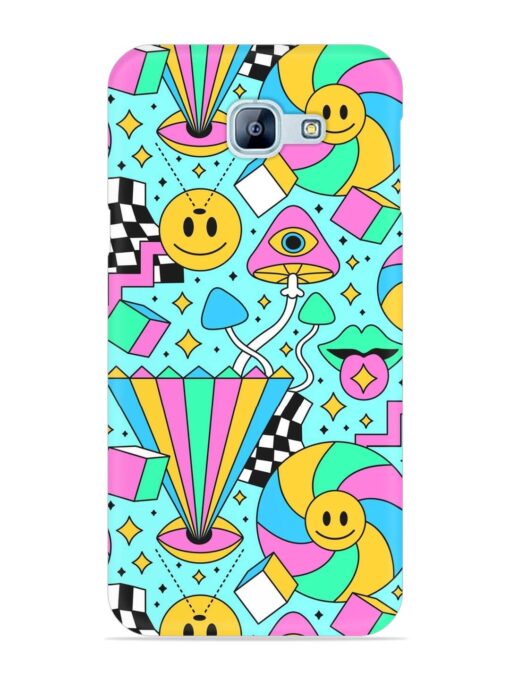 Trippy Rainbow 60S Snap Case for Samsung Galaxy A8 (2016)