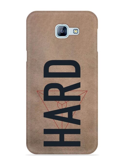 Hard Typo Snap Case for Samsung Galaxy A8 (2016)