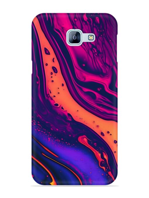 Fluid Blue Pink Art Snap Case for Samsung Galaxy A8 (2016)