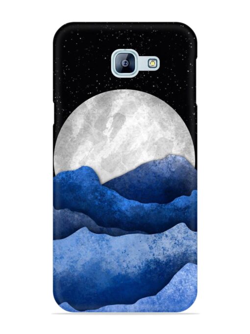 Full Moon Mountain Vector Snap Case for Samsung Galaxy A8 (2016)