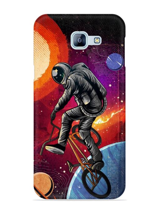 Super Eclipse Bmx Bike Snap Case for Samsung Galaxy A8 (2016)