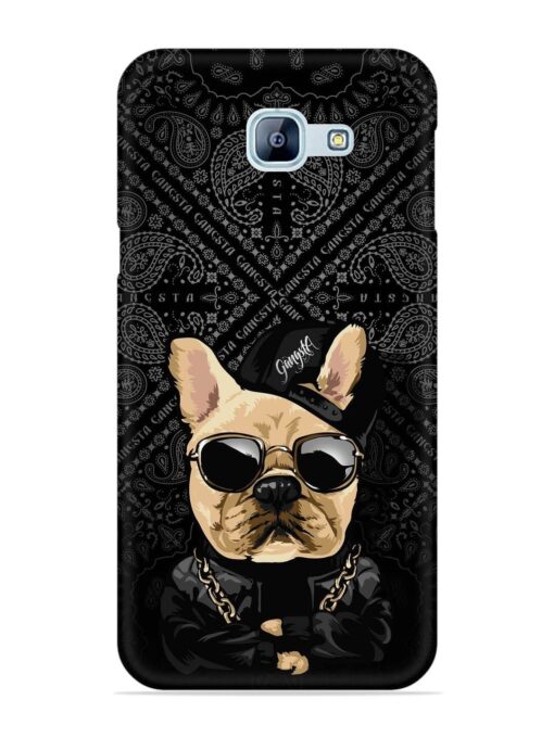 Gangsta Cool Sunglasses Dog Snap Case for Samsung Galaxy A8 (2016)