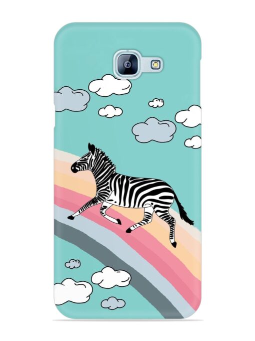 Running Zebra Snap Case for Samsung Galaxy A8 (2016)