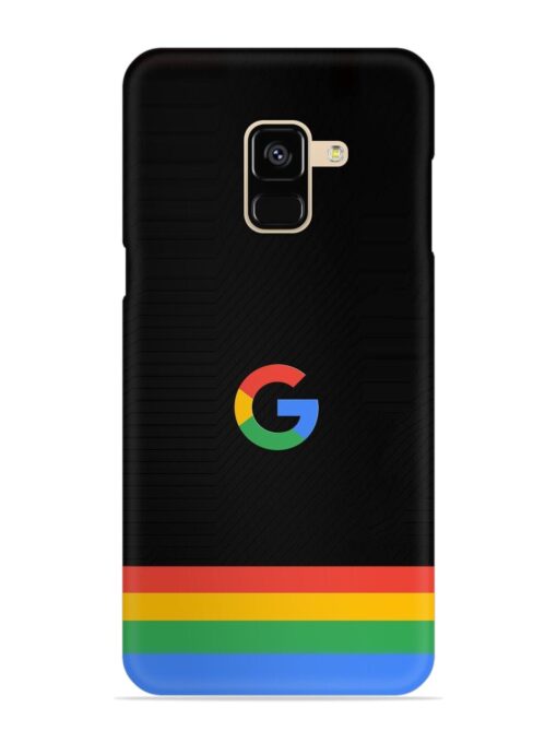 Google Logo Art Snap Case for Samsung Galaxy A8 (2018) Zapvi