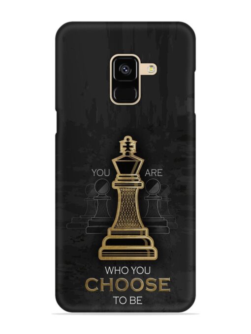 You Are Who Choose To Be Snap Case for Samsung Galaxy A8 (2018) Zapvi