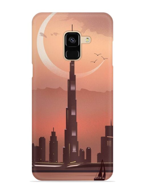 Landmark Burj Khalifa Snap Case for Samsung Galaxy A8 (2018) Zapvi