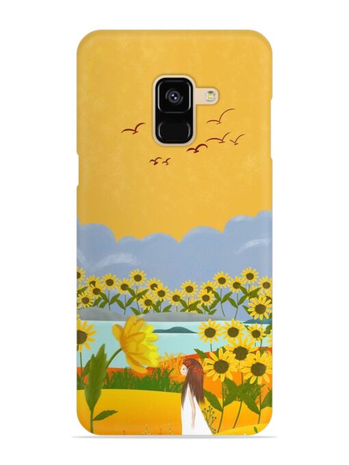 Beginning Of Autumn Snap Case for Samsung Galaxy A8 (2018)