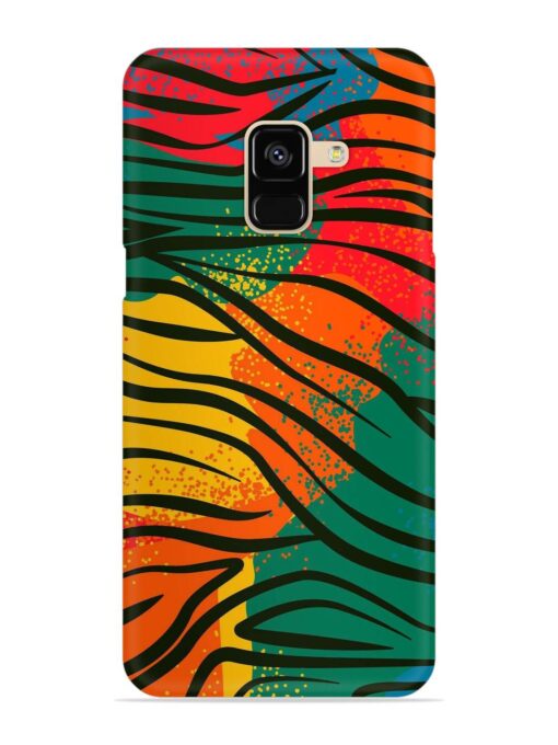 Bright Colorful Snap Case for Samsung Galaxy A8 (2018) Zapvi