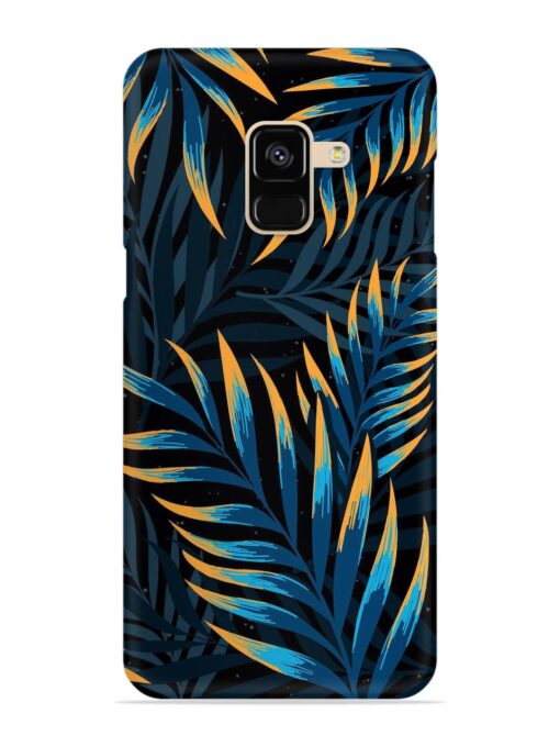 Abstract Leaf Art Snap Case for Samsung Galaxy A8 (2018) Zapvi