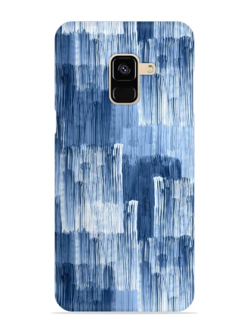 Abstract Pattern Stripes Snap Case for Samsung Galaxy A8 (2018) Zapvi