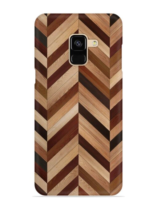 Seamless Wood Parquet Snap Case for Samsung Galaxy A8 (2018)