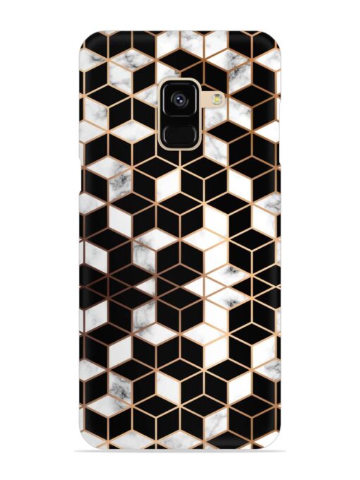 Vector Marble Texture Snap Case for Samsung Galaxy A8 (2018)