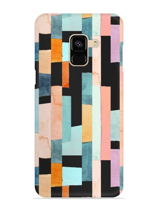 Geometric Seamless Pattern Snap Case for Samsung Galaxy A8 (2018)