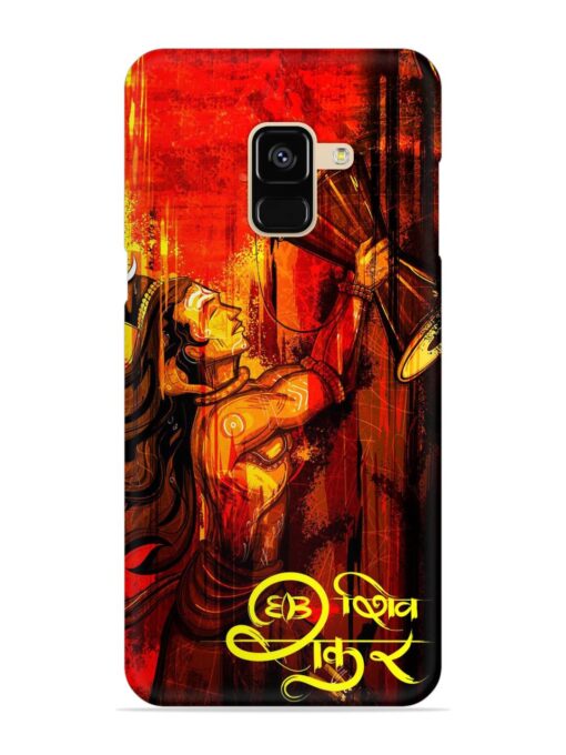 Illustration Lord Shiva Snap Case for Samsung Galaxy A8 (2018)