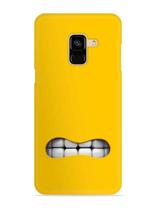 Mouth Character On Snap Case for Samsung Galaxy A8 (2018)