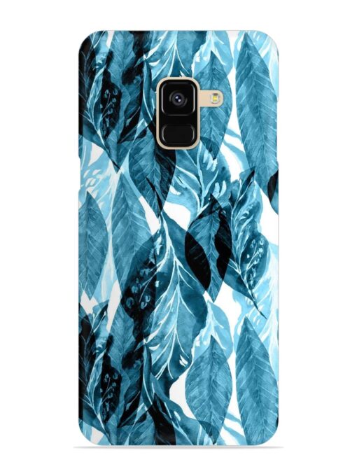 Leaves Pattern Jungle Snap Case for Samsung Galaxy A8 (2018)