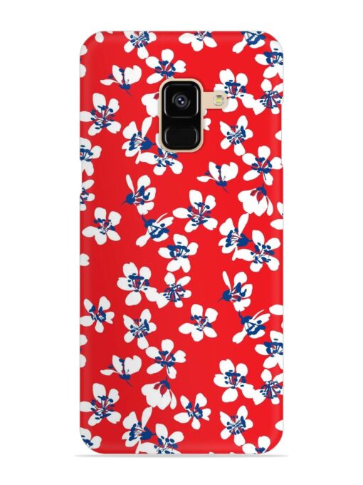 Hand Drawn Abstract Snap Case for Samsung Galaxy A8 (2018)