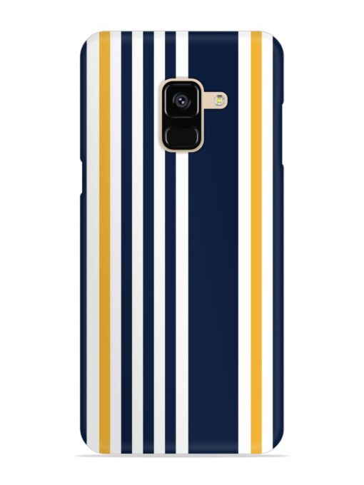 Seamless Stripe Pattern Snap Case for Samsung Galaxy A8 (2018)