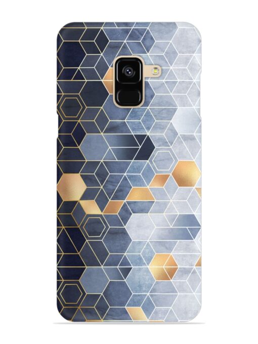 Geometric Abstraction Hexagons Snap Case for Samsung Galaxy A8 (2018)