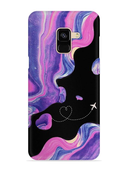 Glitter Art Snap Case for Samsung Galaxy A8 (2018)