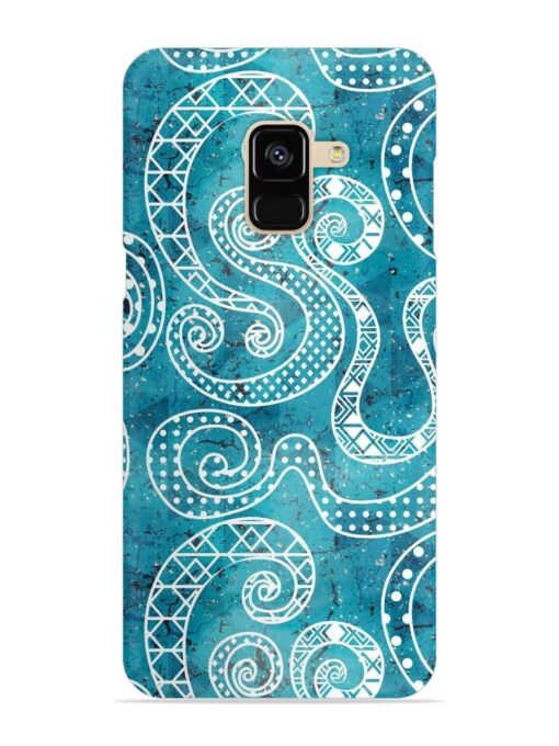 Vintage Curved Seamless Snap Case for Samsung Galaxy A8 (2018)