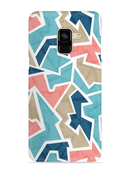 Vintage Geometric Triangle Snap Case for Samsung Galaxy A8 (2018)