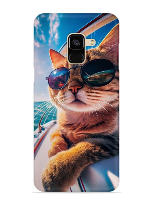 Cat In Style Snap Case for Samsung Galaxy A8 (2018)