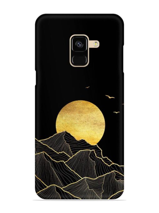 Golden Sunrise Snap Case for Samsung Galaxy A8 (2018) Zapvi