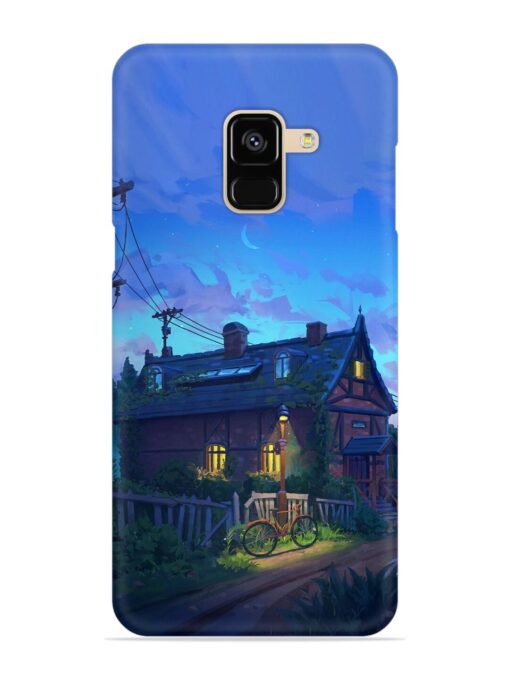 Beautiful Village House Snap Case for Samsung Galaxy A8 (2018) Zapvi