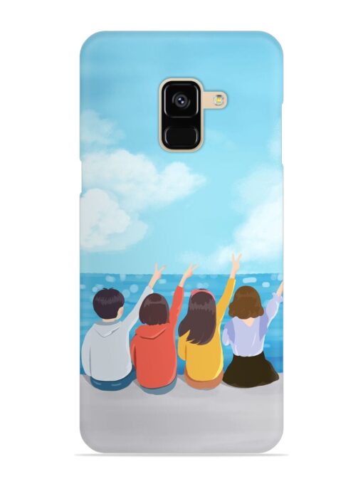 Happy Kids Snap Case for Samsung Galaxy A8 (2018)