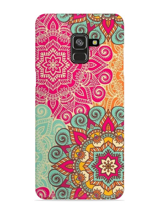 Mandala Seamless Snap Case for Samsung Galaxy A8 Plus Zapvi