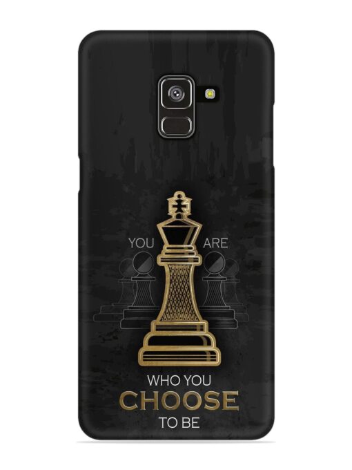 You Are Who Choose To Be Snap Case for Samsung Galaxy A8 Plus Zapvi