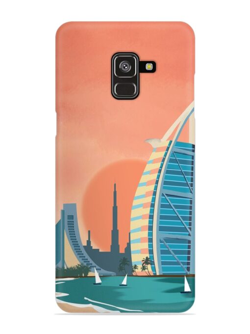 Dubai Architectural Scenery Snap Case for Samsung Galaxy A8 Plus