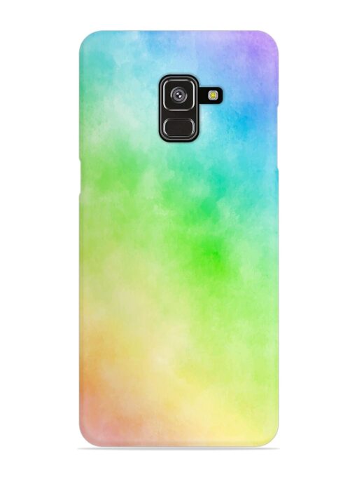 Watercolor Mixture Snap Case for Samsung Galaxy A8 Plus