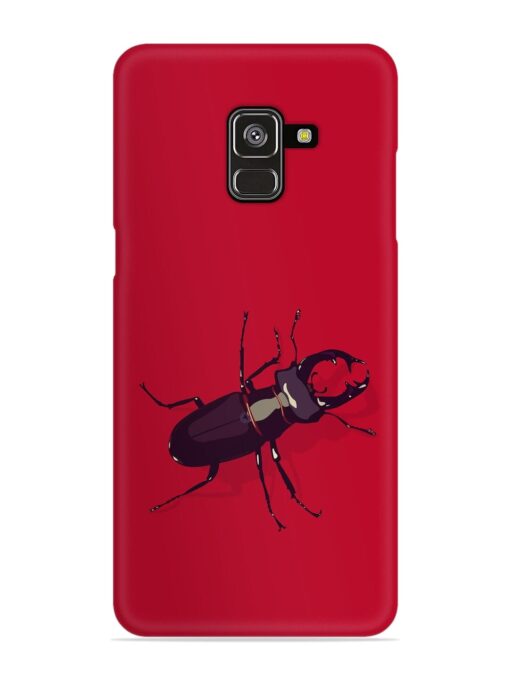 Beetles Snap Case for Samsung Galaxy A8 Plus Zapvi