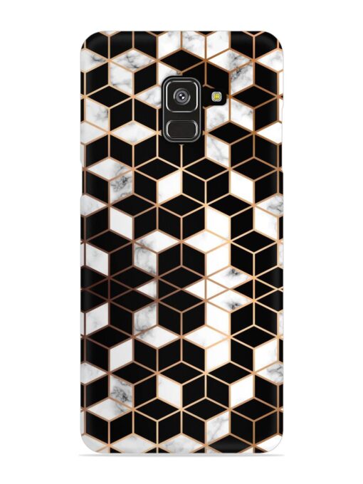 Vector Marble Texture Snap Case for Samsung Galaxy A8 Plus Zapvi