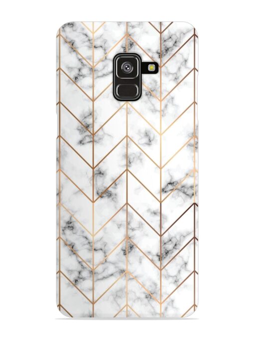 Vector Marble Texture Snap Case for Samsung Galaxy A8 Plus Zapvi