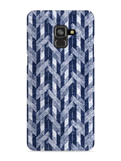 Abstract Herringbone Motif Snap Case for Samsung Galaxy A8 Plus Zapvi