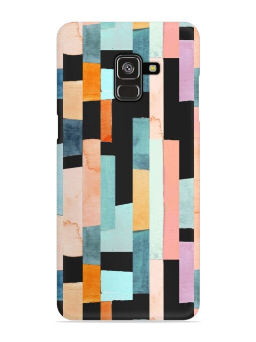 Geometric Seamless Pattern Snap Case for Samsung Galaxy A8 Plus Zapvi