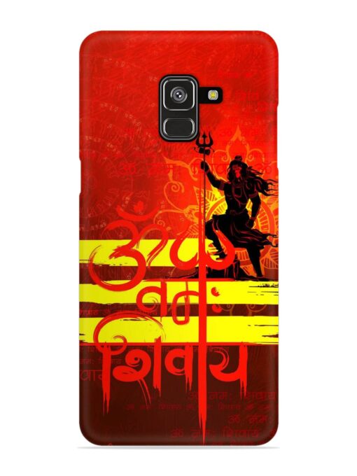 Illustration Lord Shiva Snap Case for Samsung Galaxy A8 Plus