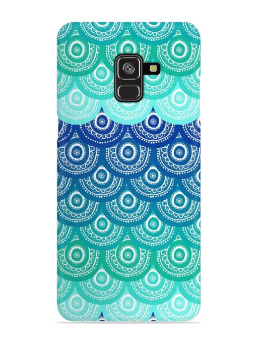 Ethnic Seamless Pattern Snap Case for Samsung Galaxy A8 Plus