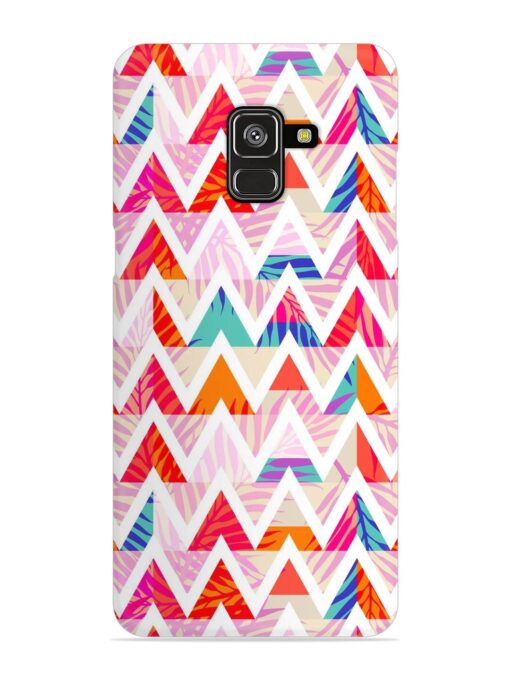 Abstract Triangle Background Snap Case for Samsung Galaxy A8 Plus Zapvi