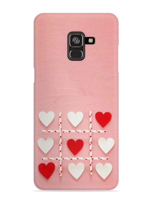 Valentines Day Concept Snap Case for Samsung Galaxy A8 Plus