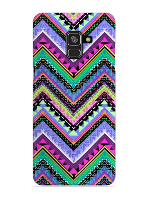 Tribal Aztec Print Snap Case for Samsung Galaxy A8 Plus