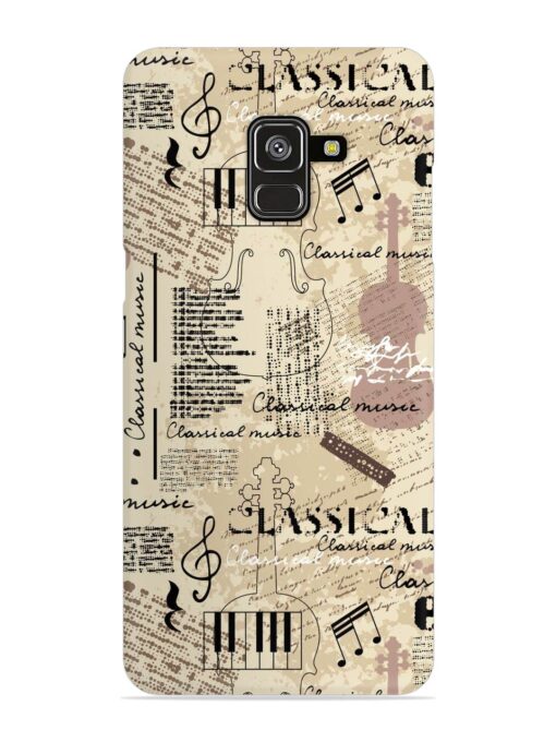 Classical Music Lpattern Snap Case for Samsung Galaxy A8 Plus