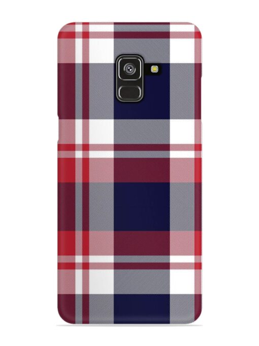 Classic Plaid Tartan Snap Case for Samsung Galaxy A8 Plus Zapvi