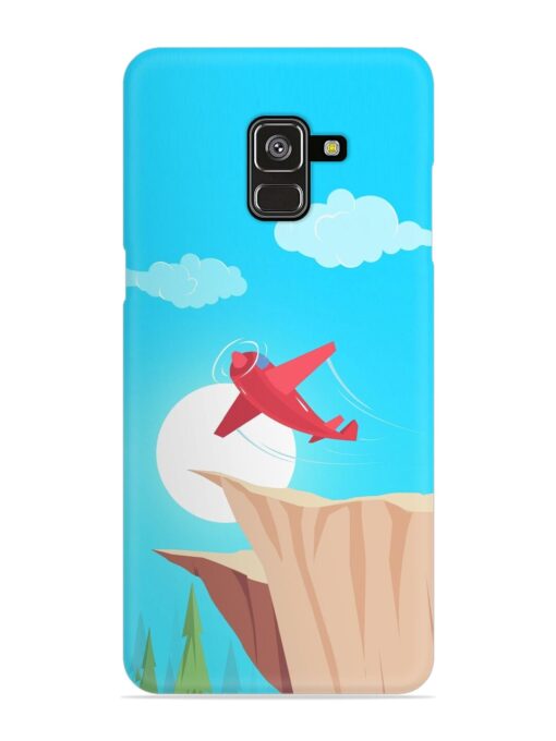 Small Planes In Flight Snap Case for Samsung Galaxy A8 Plus