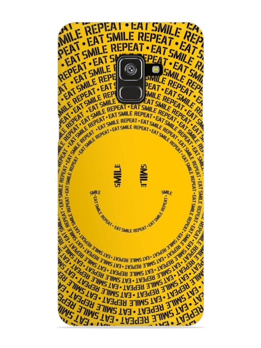 Smiley Snap Case for Samsung Galaxy A8 Plus