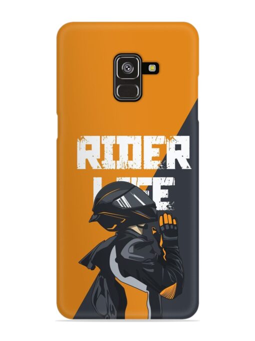 Rider Life Snap Case for Samsung Galaxy A8 Plus